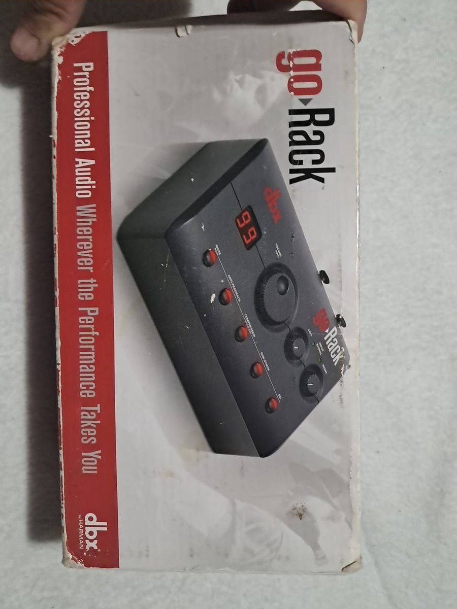 dbx goRack オーディオプロセッサー Amazon | dbx プロセッサー内蔵小型ミキサー goRack | ミキサー | 楽器