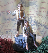 Herr der Ringe De Agostini Sammelfiguren 35 Merry und Pippin  *  Heft