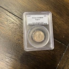 1917 P Type 1 Standing Liberty Quarter PCGS AU 58 Full Head Key Date