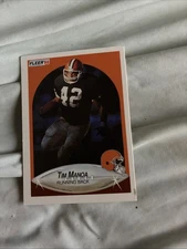 1990 Fleer - Tim Manoa #53 (RC)