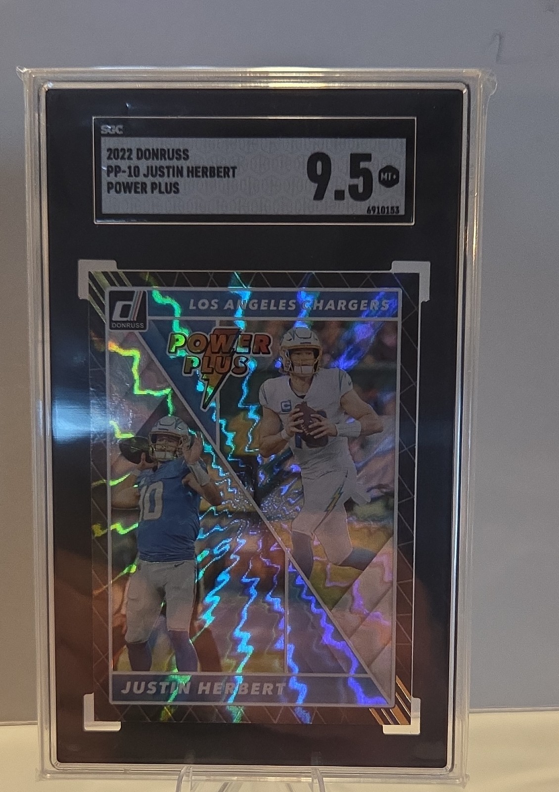 2022 Panini Donruss - Power Plus Justin Herbert #PP-10