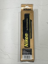 Nikon Super Wide II Strap Yellow For FM/FM2/FE/FE2/F3HP Etc. New But Old Stock
