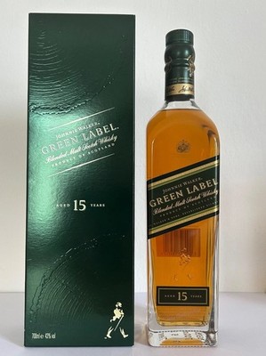 Johnnie Walker - Green Label - 15 Years - Blended Malt Scotch Whisky - 43% vol.