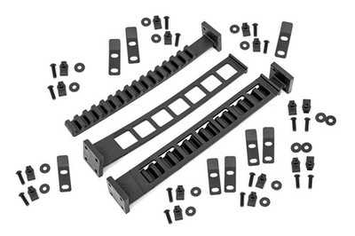 Rough Country Rubber Molle Panel Clamp Kit Up to 15'' | 2-Clamps - 99066
