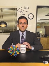 Steve Carell Signed 11x14 Photo The Office Authentic Autograph Beckett