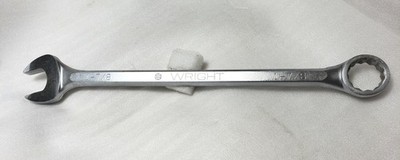 Wright Tool 1160, Heavy Duty 1-7/8'' Combination Wrench, 12 Point, Satin USA 