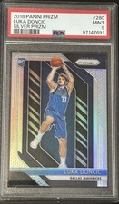 2018-19 Panini Prizm Luka Doncic #280 PSA 9 RC Silver Prizm Basketball Mint