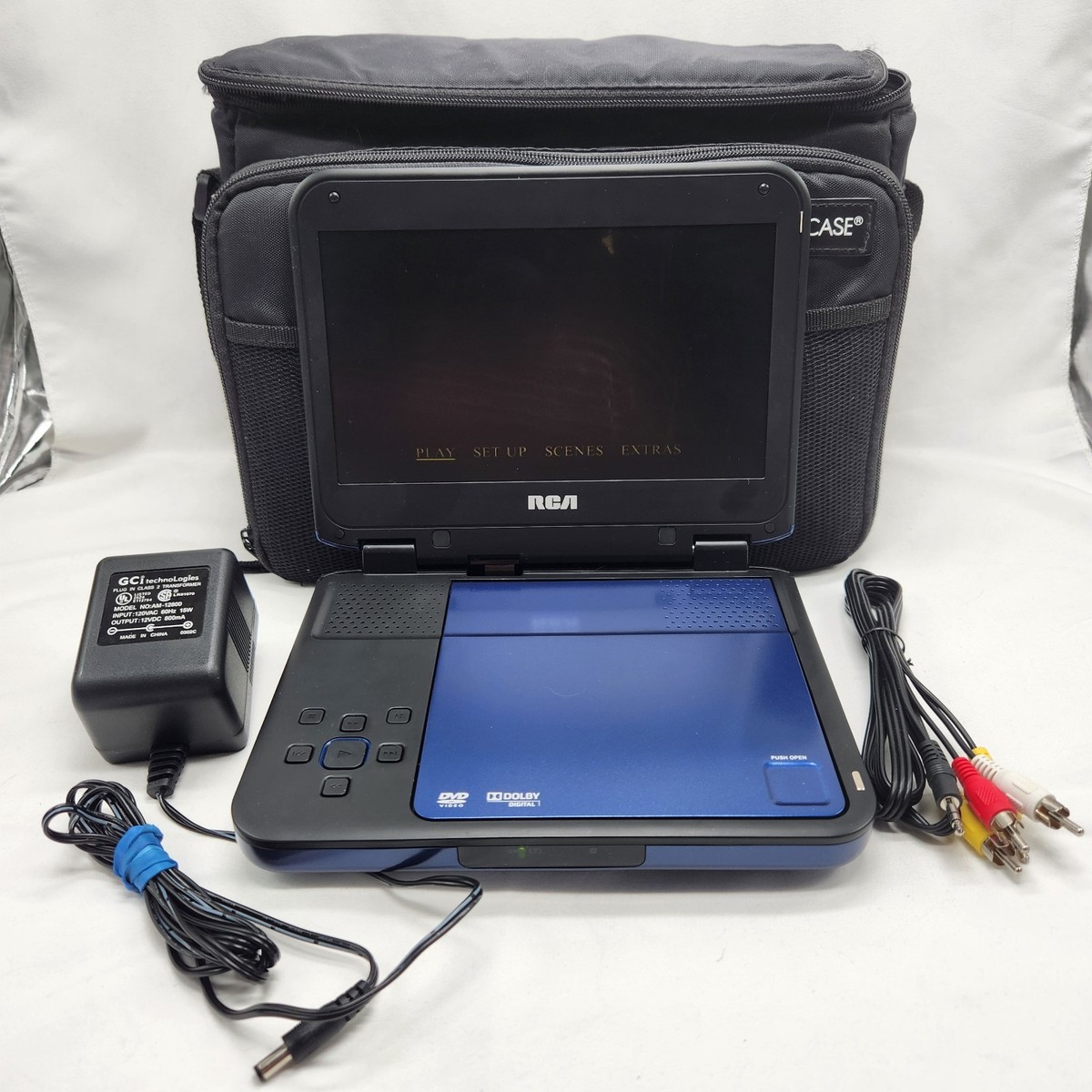 RCA model DRC6338 Portable DVD Player 8