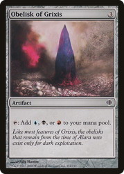 Obelisk of Grixis 214/249 Shards of Alara