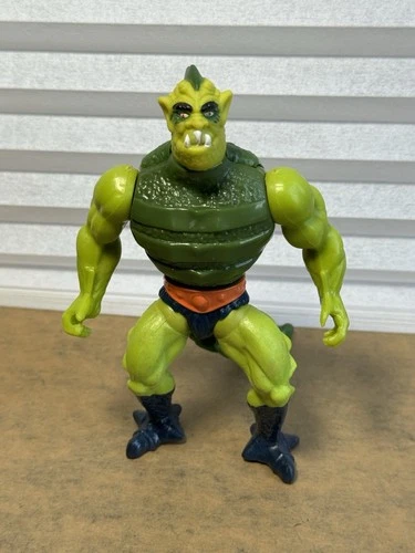 Vintage 1984 MOTU Whiplash Action Figure – He-Man Mattel Masters of the Universe