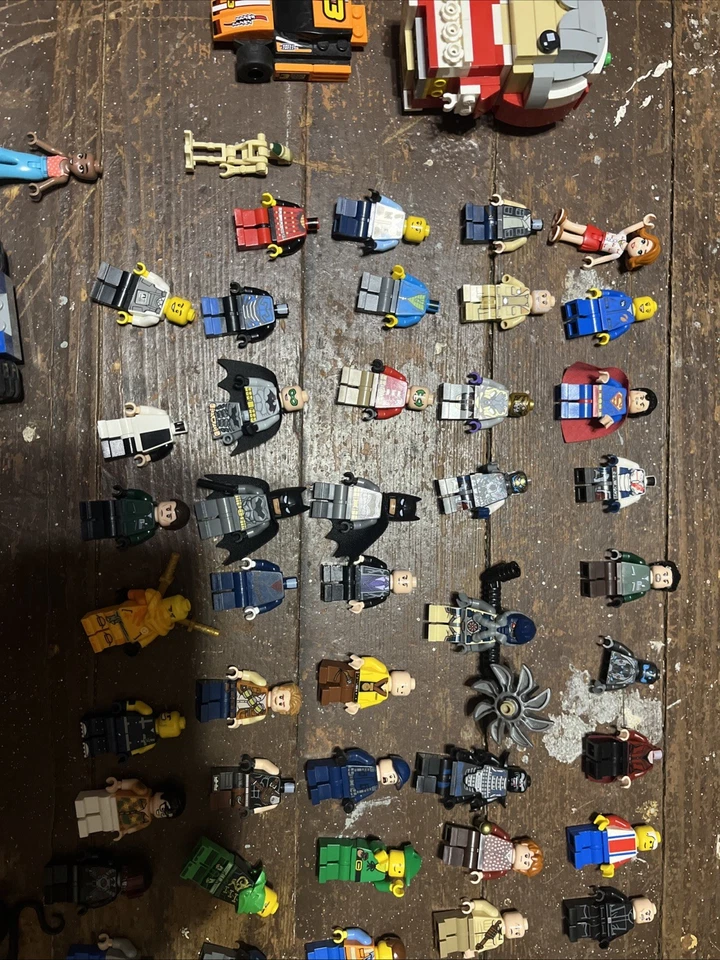Large Lego Minifigure Lot - 100+ - Super Heroes - Lego Movie - Ninjago - & More - Image 2 of 4
