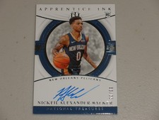 2019-20 National Treasures Apprentice Ink Auto Nickeil Alexander-Walker 90/99