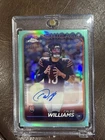 2024 Topps Chrome - Rookie Autographs Caleb Williams Aqua Refractor /199