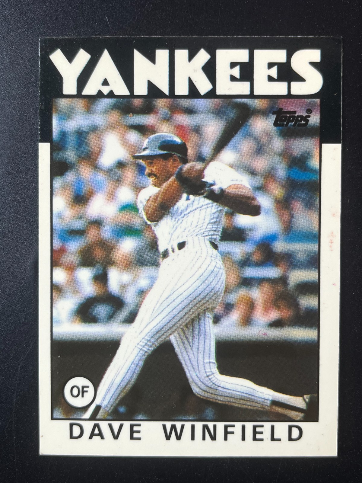 Dave Winfield #70 Baseball Cards 1986 Topps Tiffany trading card — raw and PSA graded price guide