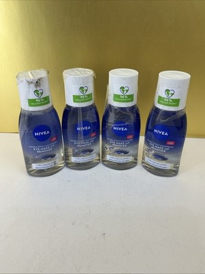 4x NIVEA Double Effect Eye Make-Up Remover [Personal Care]