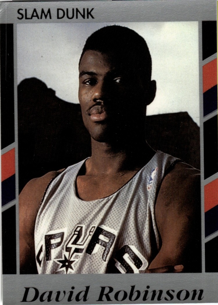 David Robinson 1990-91 Slam Dunk David Robinson - #6 - San Antonio Spurs