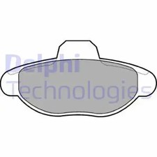 Bremsbeläge Low-Metallic LP771 DELPHI für FIAT CINQUECENTO SEICENTO / 600