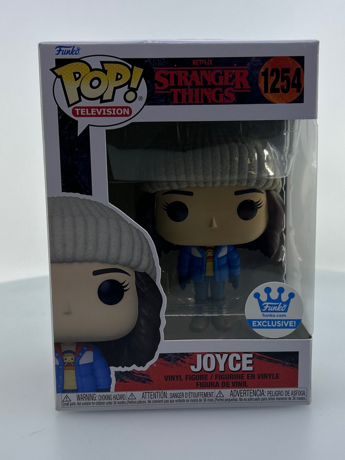 Funko Pop! Televisión Stranger Things Joyce #1254 Funko Exclusivo Caja Dañada