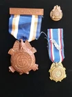 Vintage Lot Of 3 SONS OF UNION VETERANS OF CIVIL WAR CROSSED CANNON