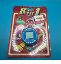 Zoo Zone 8-in-1 Mini Virtual Pet Keychain Blu...