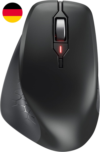 Cherry Stream Mouse Comfort, Kabellose Ergonomische Maus, Schwarz-image
