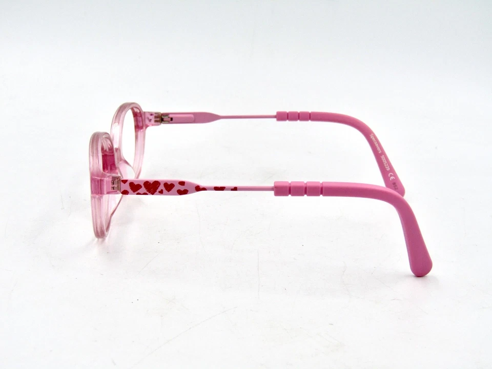 Marco de gafas ovalado SpecSavers SF 03 niñas niños, rosa brillante, 44-16-120 #124 Foto 3 de 4
