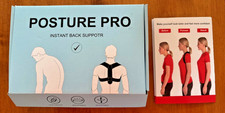 Correttore Postura Professionale per Donna e Uomo, Tutore Superiore Schiena Regolabile Nuovo con scatola