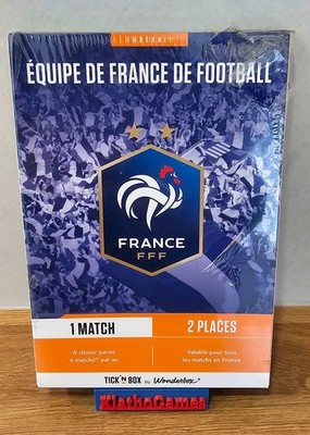 Tick&Box   Geschenkset   Französische Fußballnationalmannschaft   1 Spiel für 2