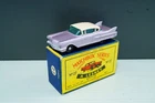 Matchbox Lesney No 27 Cadillac Mauve 36 Bpw Black Base VNM Plus Original Box