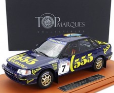 Top Marques Subaru Legacy Rs N 7 Winner Rally New Zealand 1993 Colin Mcrae Derek Ringer Con Vetrina With Showcase 1:18 TOP118B