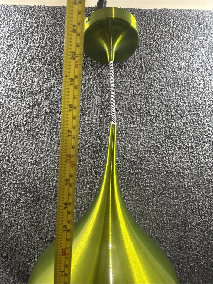 Colgante de techo vibrante Searchlight 6461-26GR metal verde claro Foto 4 de 4