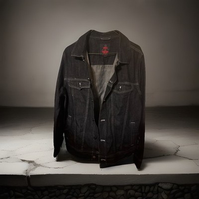 Vans x Stranger Things Hellfire Club Jean Jacket m Eddie Munson netflix top jean