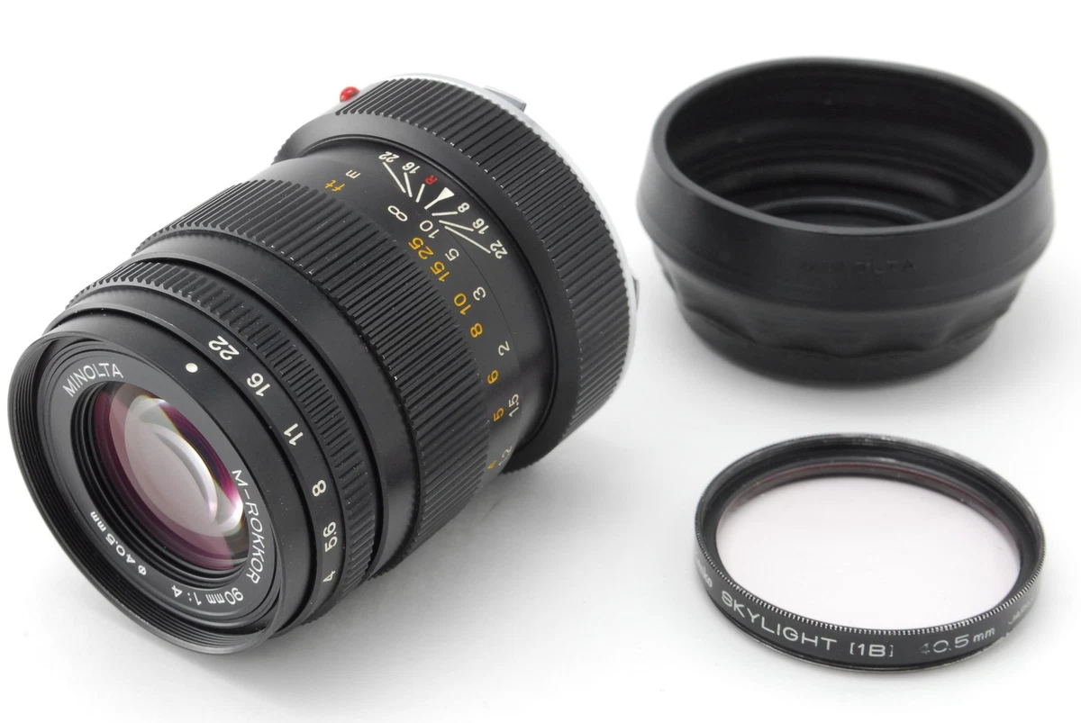 Minolta f/4 Camera Lenses 90mm Focal for sale | eBay