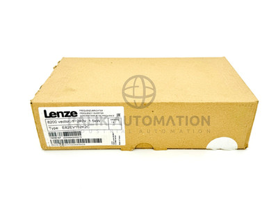 LENZE E82EV152K2C 8200 Vector series 13436167 1,5kW E82EV152_2C 5A39 NEW