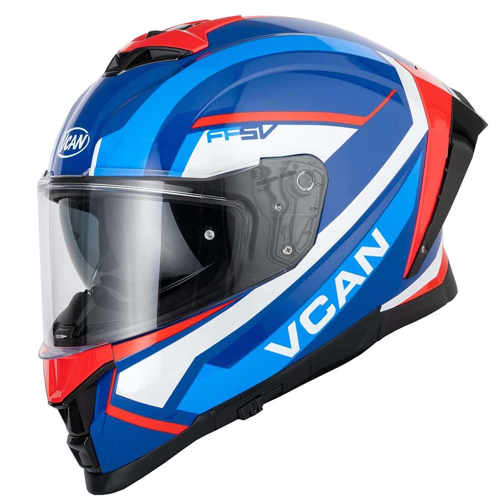 Blue Red With Drop Down Sun Visor, photo 1 of 3