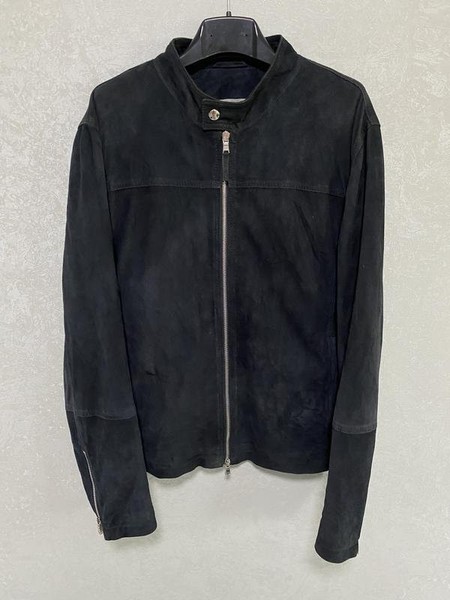 Men Eleventy Milano Jacket Navy Suede 38 / M / 46