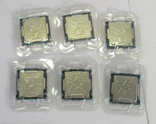 Lot of 6 - Intel Core i5-8500, i5-7600, i5-7500  i5-6500 CPU Processors