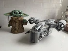 LEGO Star Wars: Razor Crest And Grogu LOT, Both Completed With No Minifigs