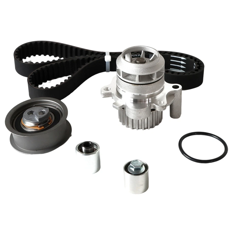 1 juego de correa de distribución bomba de agua para Volkswagen Jetta Passat 2006-2008 Audi A3 A4 Foto 4 de 4