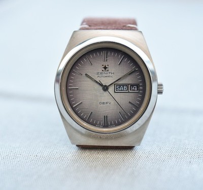 Zenith Defy Vintage! Zenith Cal. 2832 ! 38mm Stahl 70er Jahre Gehäuse! Atemberaubend!