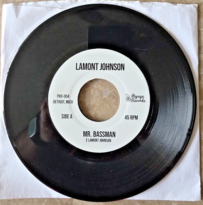 Lamont Johnson - Mr. Bassman / Burnin 45RPM 7  Vinyl Papaya Records
