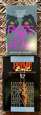 Faces of Fear(1985 SIGNED)/Prime Evil (1988*1st ed) Douglas E Winters*NEAR MINT!
