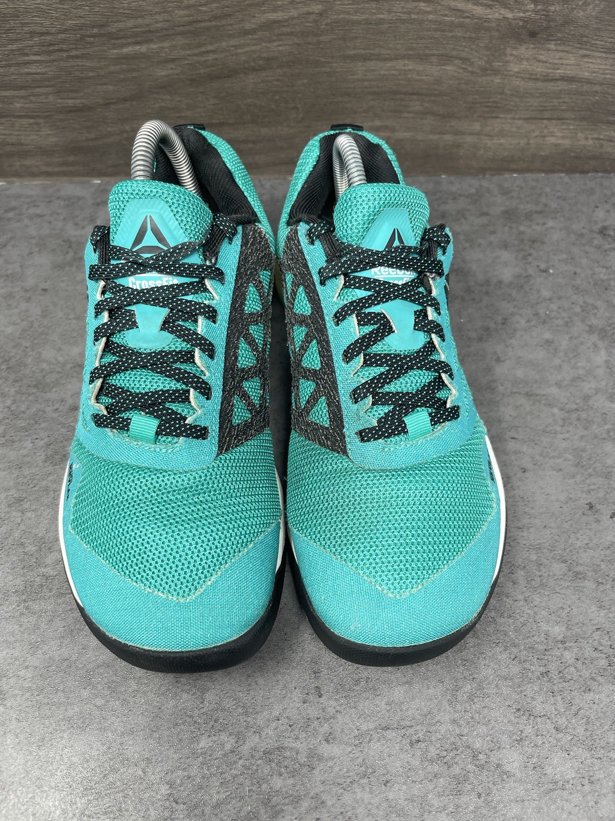 Reebok Crossfit Nano 6.0 Training Shoes Womens Size 8 Teal Black Crossfit  thumbnail 3