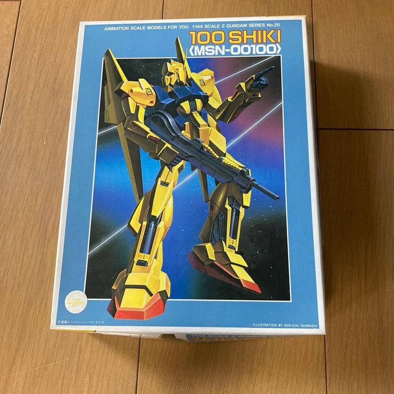 1/144 MSN-00100 Hyaku Shiki Mobile Suit Zeta Gundam Vintage Model Kit Bandai