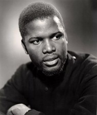 Sidney Poitier Serious 4x6 Picture Celebrity Print
