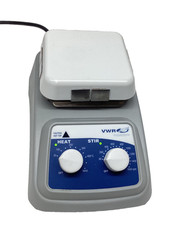 VWR 4x4" Magnetic Ceramic Stir Plate 97042-594 Video- READ-  SPIN GOOD