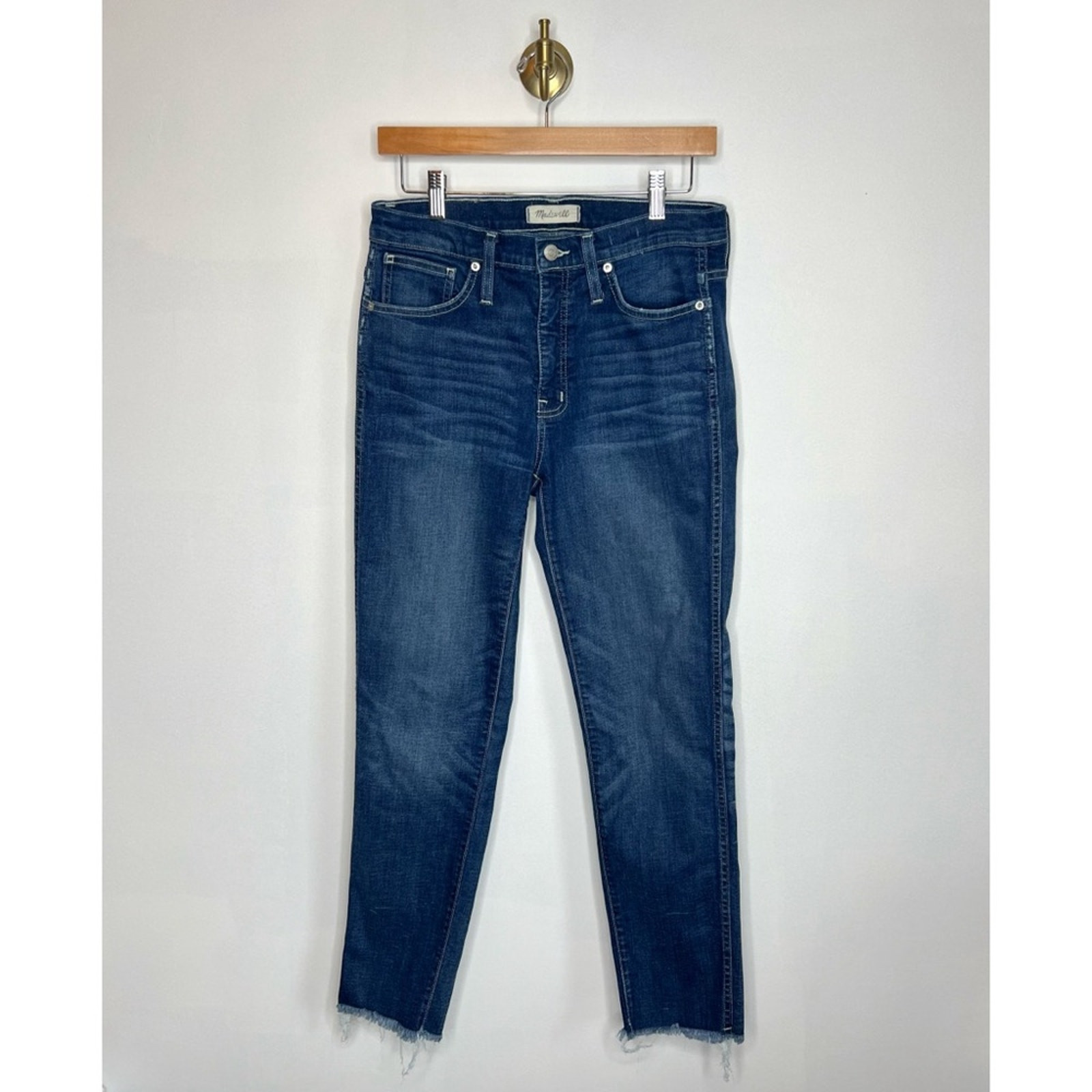 Madewell High Rise Slim Straight Jeans in Size 29
