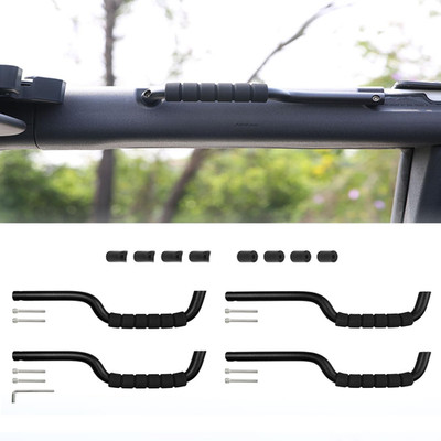Roader Front Rear Roll Bar Grab Handles Compatible 2024 2025 Ford Bronco 2021