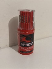 Vintage Frost 13pc Metric Drill Bit Set 1-6.5mm Made In Australia New Old Stock