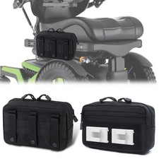 WSBXBB Wheel Chair Side Bag for Permobil Power, Removable Storage Bag for Per...